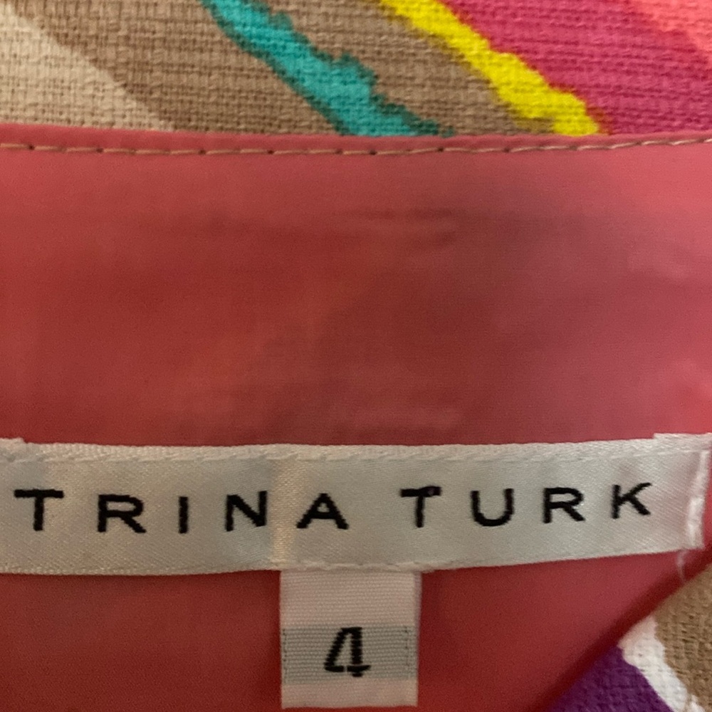 Trina Turk Dress Size 4 - Picture 2 of 5